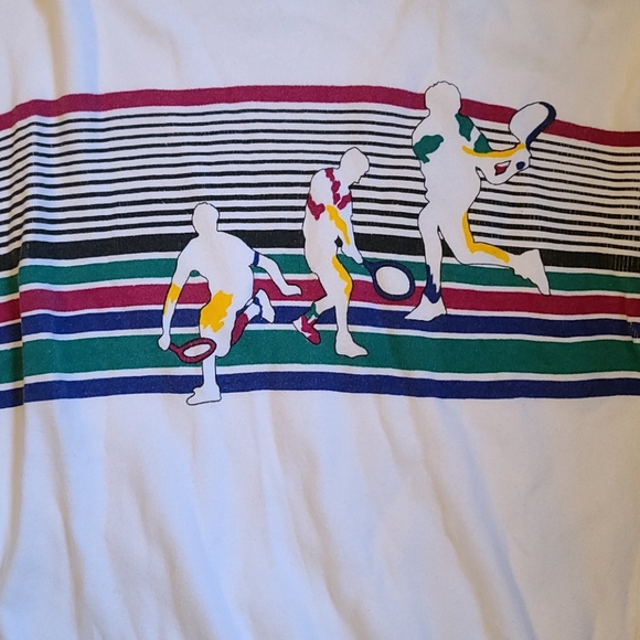VINTAGE PLAYERS BY VAN HEUSEN TENNIS SWEATER - Picture 2 of 7
